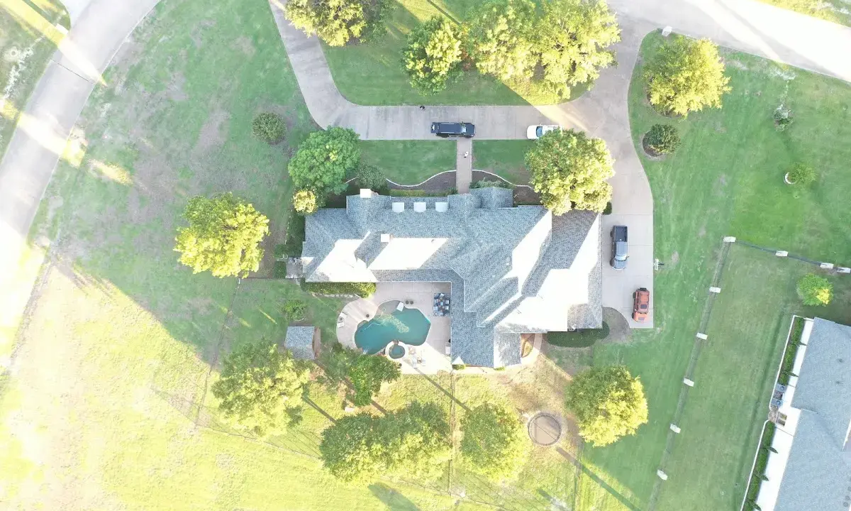 New shingle roof installation on a home in Orange Cove